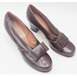 WWII Women's Brown Pumps Dress Shoes