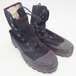 South Vietnamese Issue Black Canvass Bata Boots