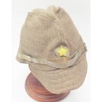 WWII Japanese Army Late War Hemp Enlisted Field Cap