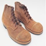 ​WWII Army Unissued Cap Toe Type III Roughout Service Shoes