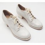 ​WWII Women's Army Nursing Corps White Dress Shoes