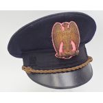WWII Italian Fascist High Leader Visor Cap.