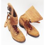 WWII Army Unissued Women's Double Buckle Boots
