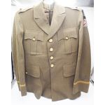 WWI / 1920's 1st Army Anti-Aircraft MG Battalion Officers Coat