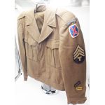WWII US Army 10th Mountain Division with Theater Made Tab