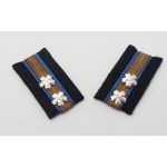 Dead Stock Navy Aviation Sub Lieutenant Collar Tab Set