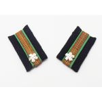WWII Japanese Dead Stock Navy Judge Advocate Ensign Collar Tab Set