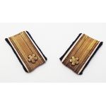 WWII Japanese Dead Stock Navy Vice Admiral Pay Master Collar Tab Set