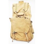 WWII era US Marine Corps M1941 4th Marine Division HQ Marked Haversack Complete setup 782 Gear