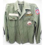 1950's US Army 508th Airborne Santeen Shirt