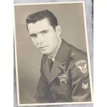 Occupation Period-50's 11th Airborne Enlisted Studio Portrait Photo