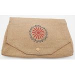 WWII Japanese Female Patriotic Association Hemp Hand Bag