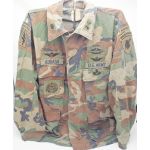 1980's era Special Forces Two Star CIB Patched Woodland Jacket