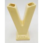 WWII Homefront Poppy Trails V for Victory Planter