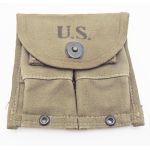 WWII era US Army OD M1 Carbine Ammo Pouch