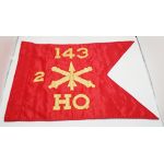 ​Cold War era 143rd Air Defense Artillery Regiment Guidon