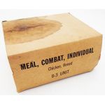 Vietnam era Chicken, Boned B-3 Boxed Unit Ration