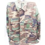 1990's era USS Enterprise US Navy Police Woodland Jacket