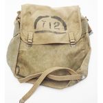 ​WWII era USMC haversack Lower that is marked to the 4th Marine Division
