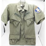 Vietnam era US Navy Harbor Clearance Unit One Salvors Jungle Shirt