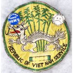 ​Vietnam Republic Of Vietnam Japanese Made Back Patch