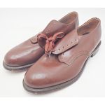 ​WWII Army Unissued Officers Low Quarter Service Shoes Size 8D