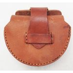 WWII Japanese Army Leather Dust Goggles Pouch