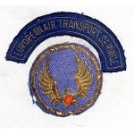 ​WWII - Occupation Army Air Forces European Air Transport Service Bullion Patch Set