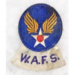 Extremely Rare WWII Army Air Forces Women's Auxiliary Ferrying Service / WAFS Patch