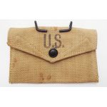 ​WWII US Army British Made M1910 First Aid Pouch
