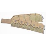 WWII era US Army OD Cartridge Belt in good condition