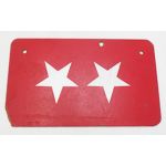 ​WWII era 2 Star General License Plate