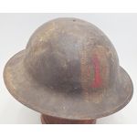 ​WWI era 1st Infantry Division painted M1917 Helmet