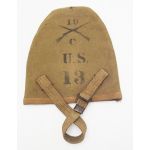 WWI era  M-1910 E-Tool Cover that is Unit Marked to Company C, 19th Infantry Regiment