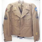 ​WWII US Army 100th Infantry Division with Artillery Patch Ike Jacket