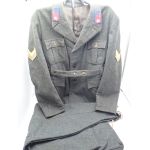 WWII Italian Army Tank Crewman Tunic and Trousers