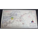WWII era 5th Armored Division Unit History Map