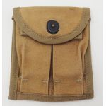 WWII era US Army Khaki M1 Carbine Ammo Pouch