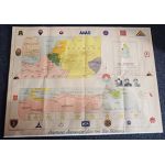 WWII era 39th Infantry Regiment Unit History Map