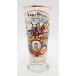 WWI Imperial German 8th Jager Regiment Hand Painted Beer Glass