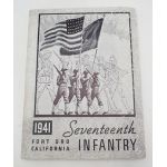 ​WWII 17th Infantry Regiment 7th Infantry Division Fort Ord, California 1941 Yearbook