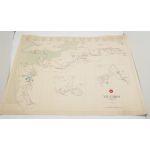 WWII era US Army VII Corps Unit History Map