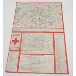 WWII era Red Cross Map of Florence