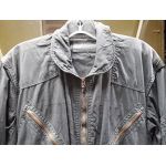 Vietnam era standard issue K2B cotton flight suit that has been over dyed black