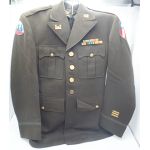 WWII US Army SEAC/CBI Officers Service Coat with Reversed SEAC Patch
