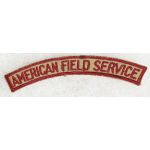 ​WWII American Field Service Tab / Patch