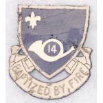 ​Pre-WWII 187th Field Artillery Wool Pocket Patch