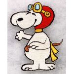 ​​Vietnam Snoopy Red Helmet Novelty Patch