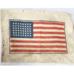 ​WWII CBI Made US Flag Blood Chit