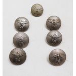 WWII era German NSDAP Silver Political Buttons